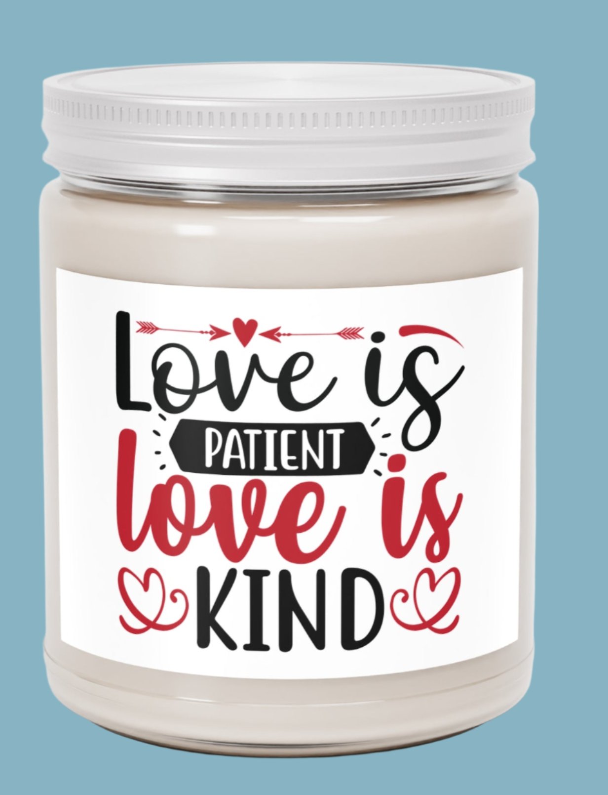 Candle, Jar, Love Is, Scented