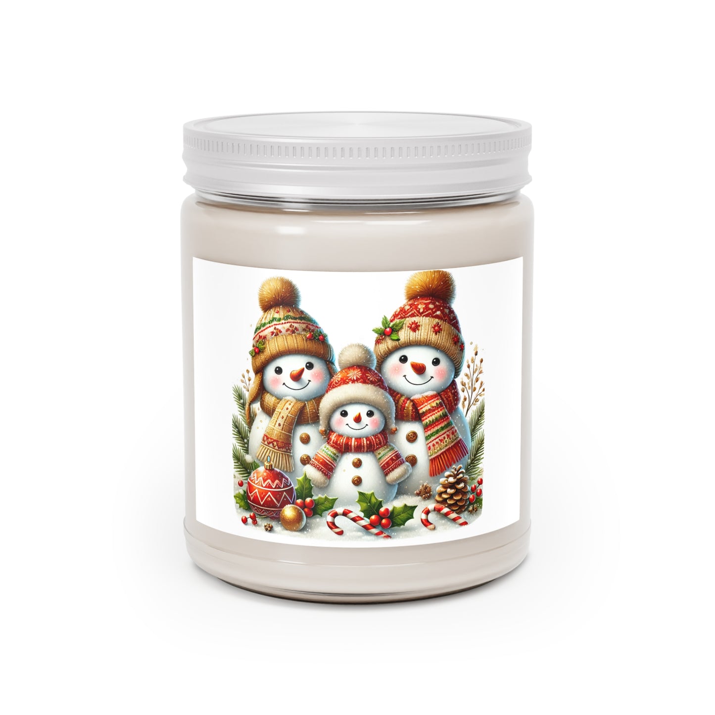 Candle, Jar, Christmas, Winter, Scented