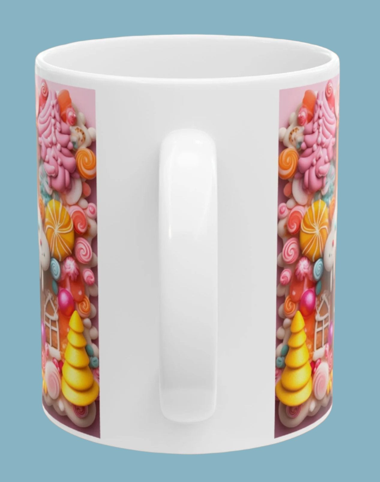 Coffee, Mug, Cup, Christmas, Gingerbread House, Ceramic, (11oz, 15oz)