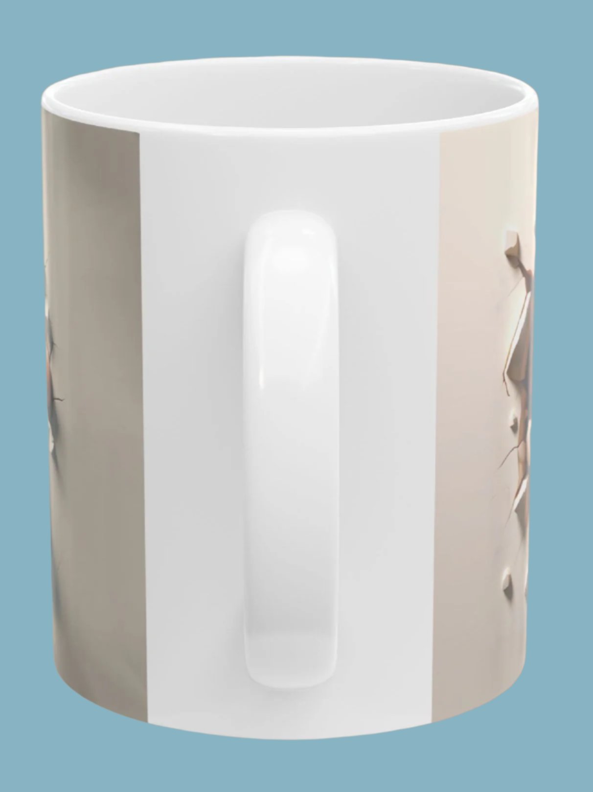 Coffee, Mug, Cup, Christmas, Gingerbread Man, Ceramic Mug, (11oz, 15oz)