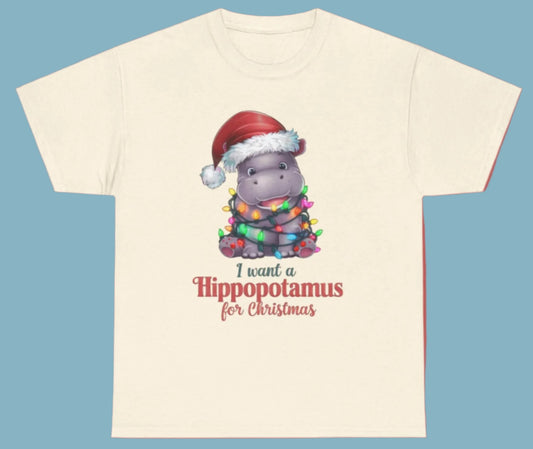 T-shirt, Christmas, Cotton Tee