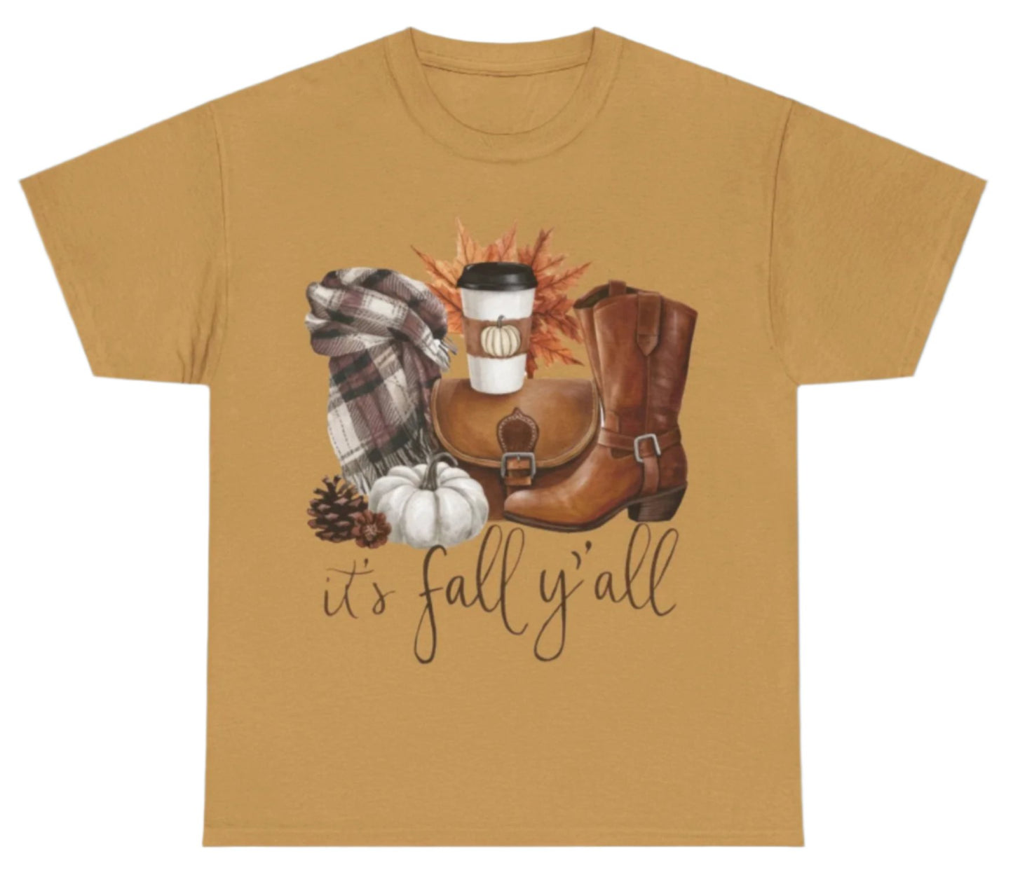 T-shirt, Autumn, Fall, Cotton Tee