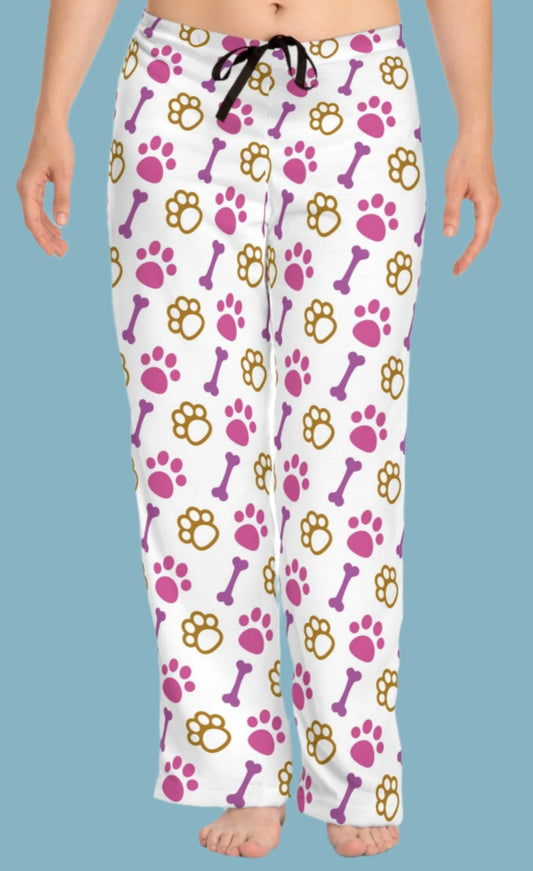 PJ Bottoms, Paw Prints, Pajama Pants