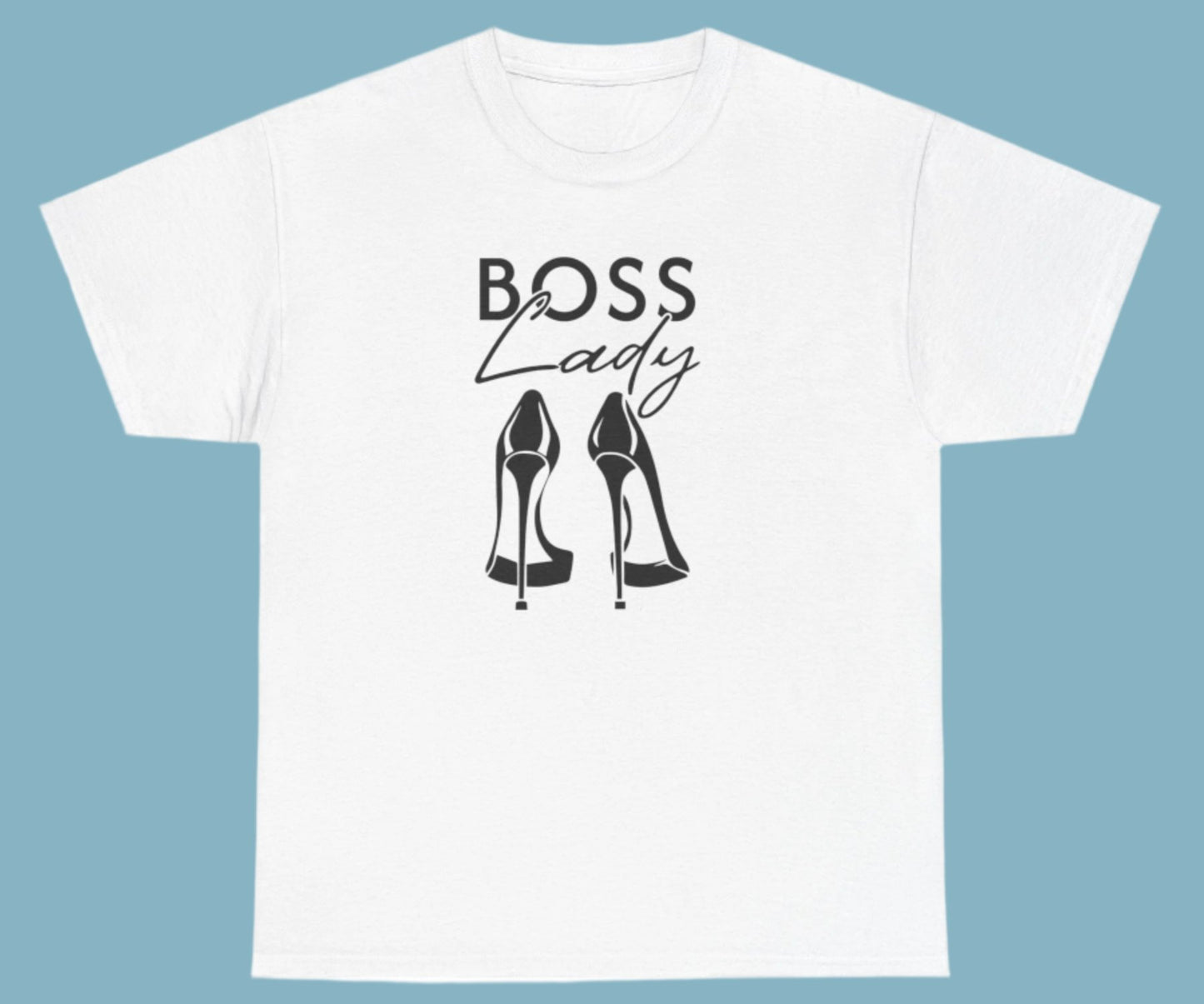 T-shirt, Boss Lady, Cotton Tee