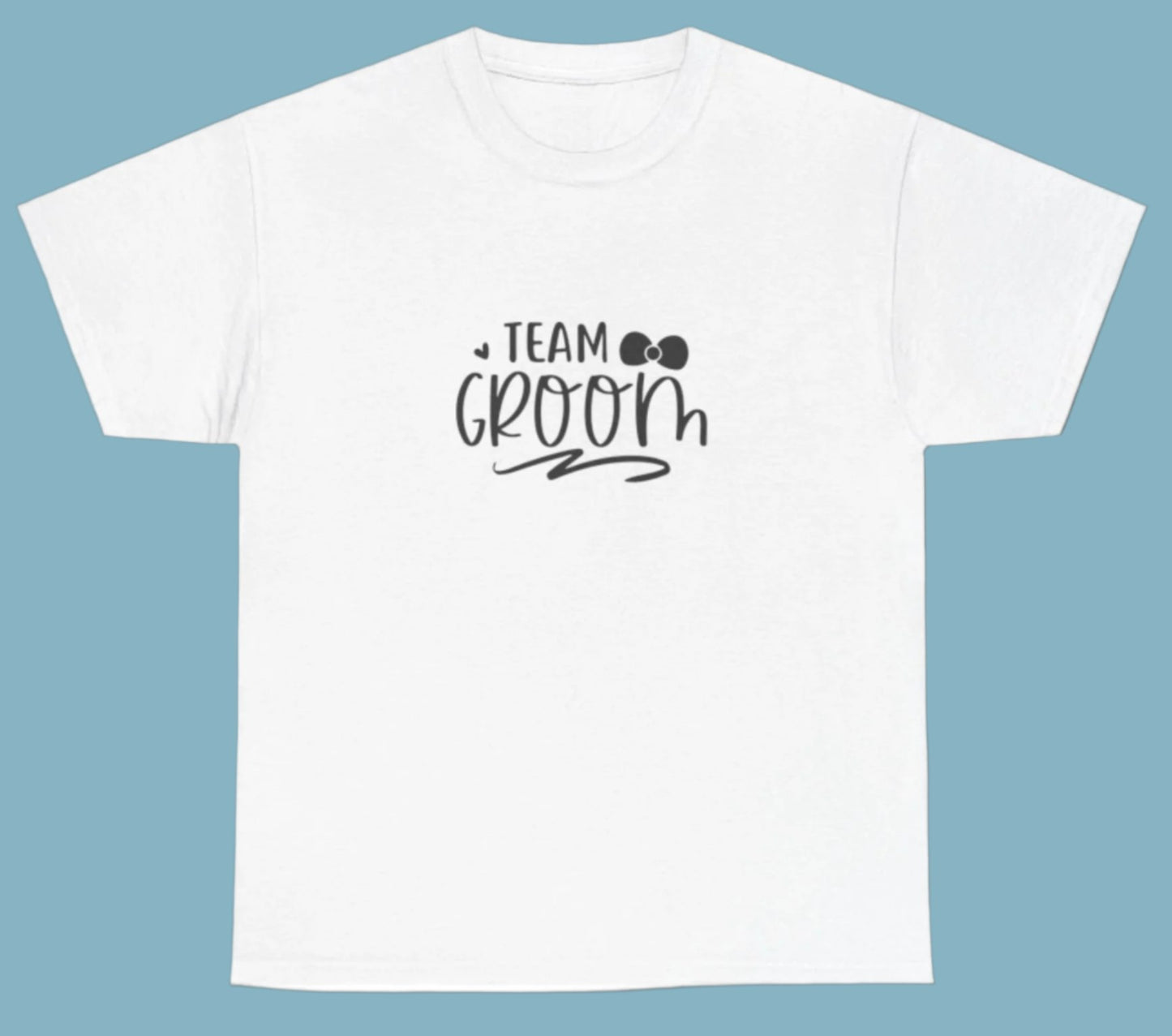 T-shirt, Team Groom, Cotton Tee