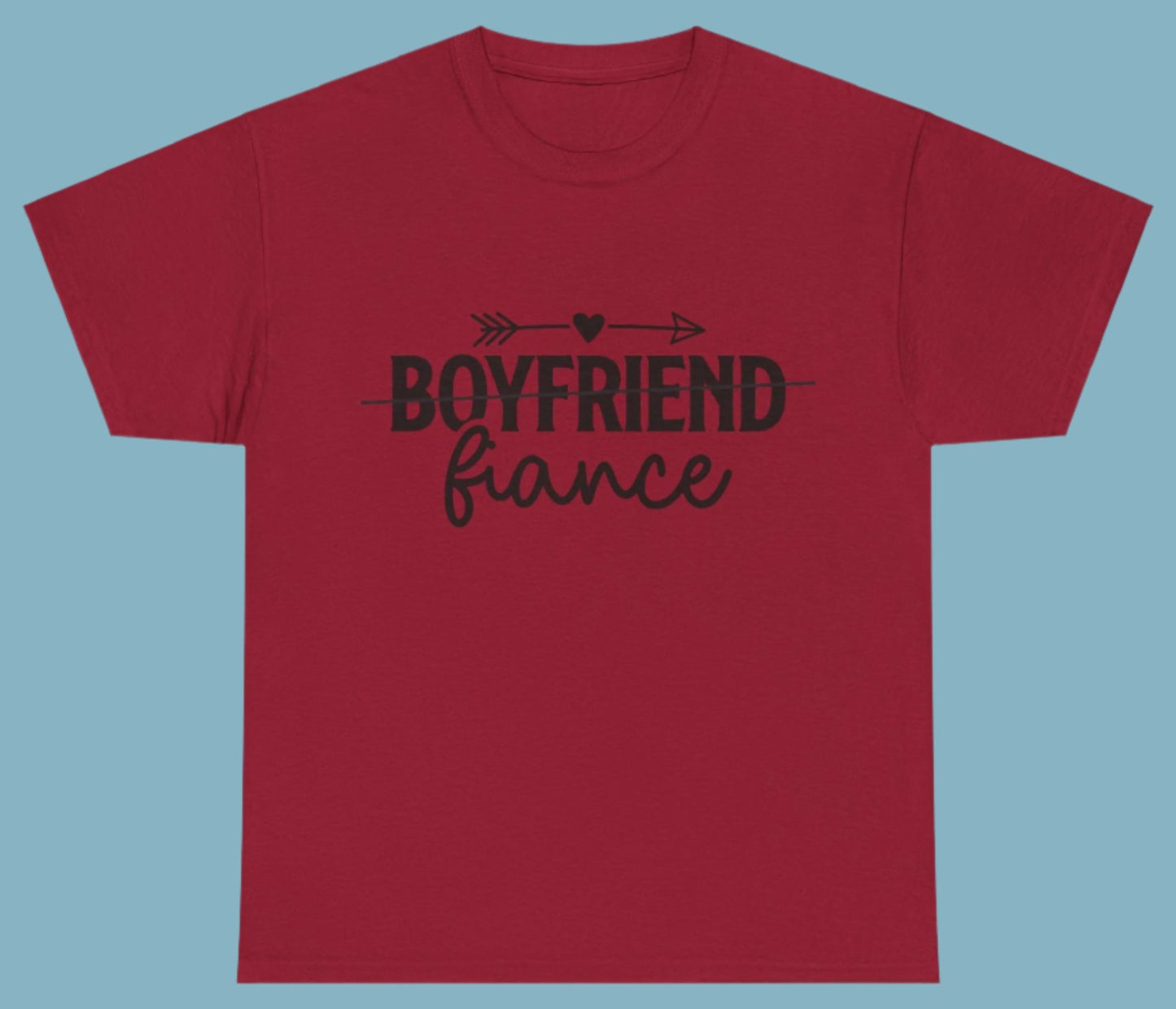 T-shirt, Fiance, Cotton Tee
