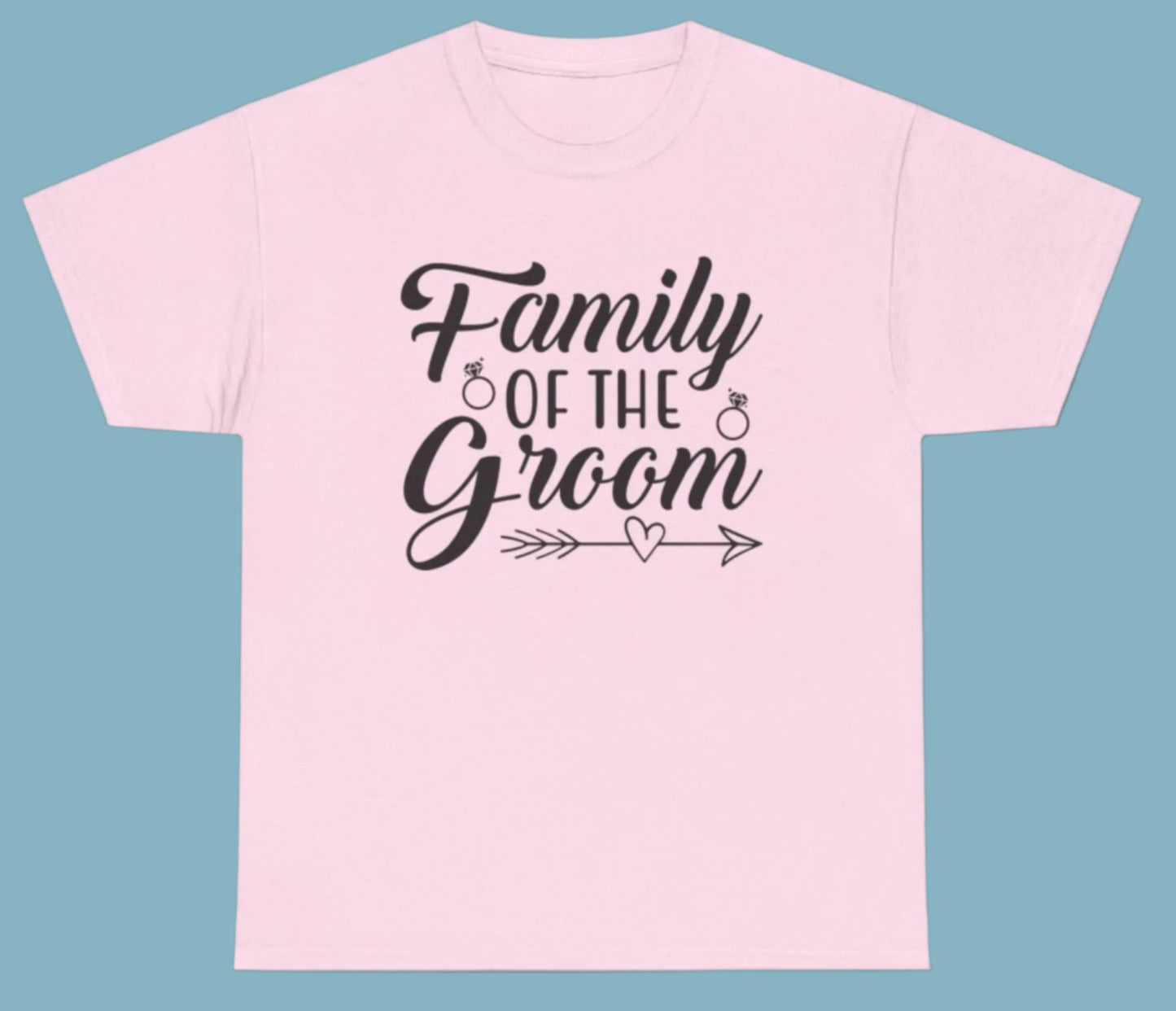 T-shirt, Groom's Family, Cotton Tee