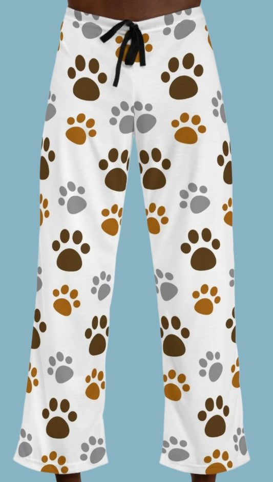 PJ Bottoms, Paw Prints, Pajama Pants