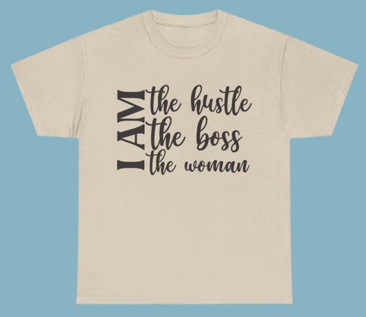 T-shirt, Boss Woman, Cotton Tee
