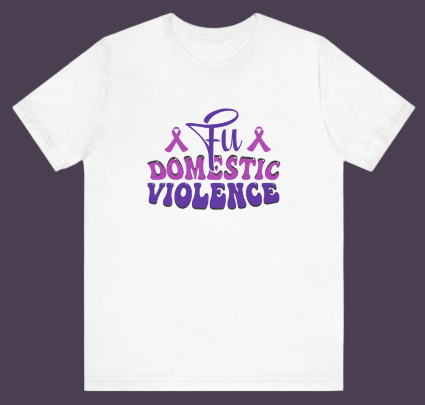 T-shirt, Awareness, Domestic Violence, Cotton Tee