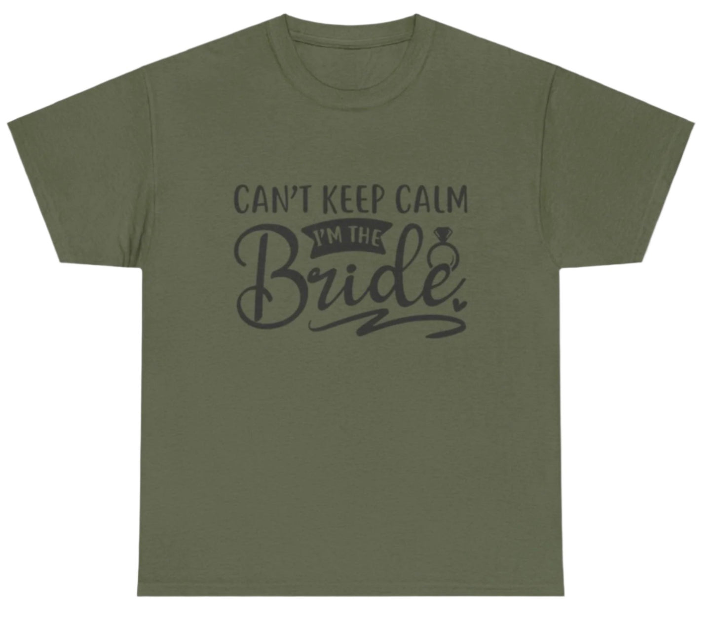 T-shirt, Bride, Cotton Tee