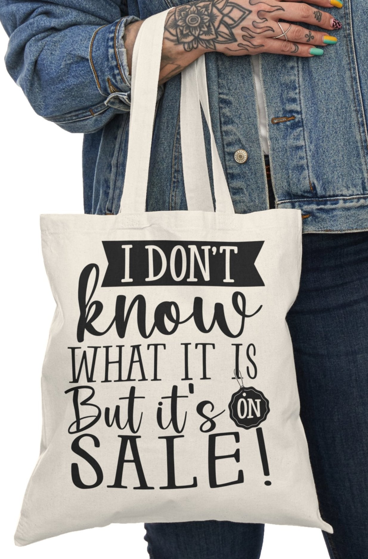Shopping Bag, Canvas, Natural, Tote, Carry All