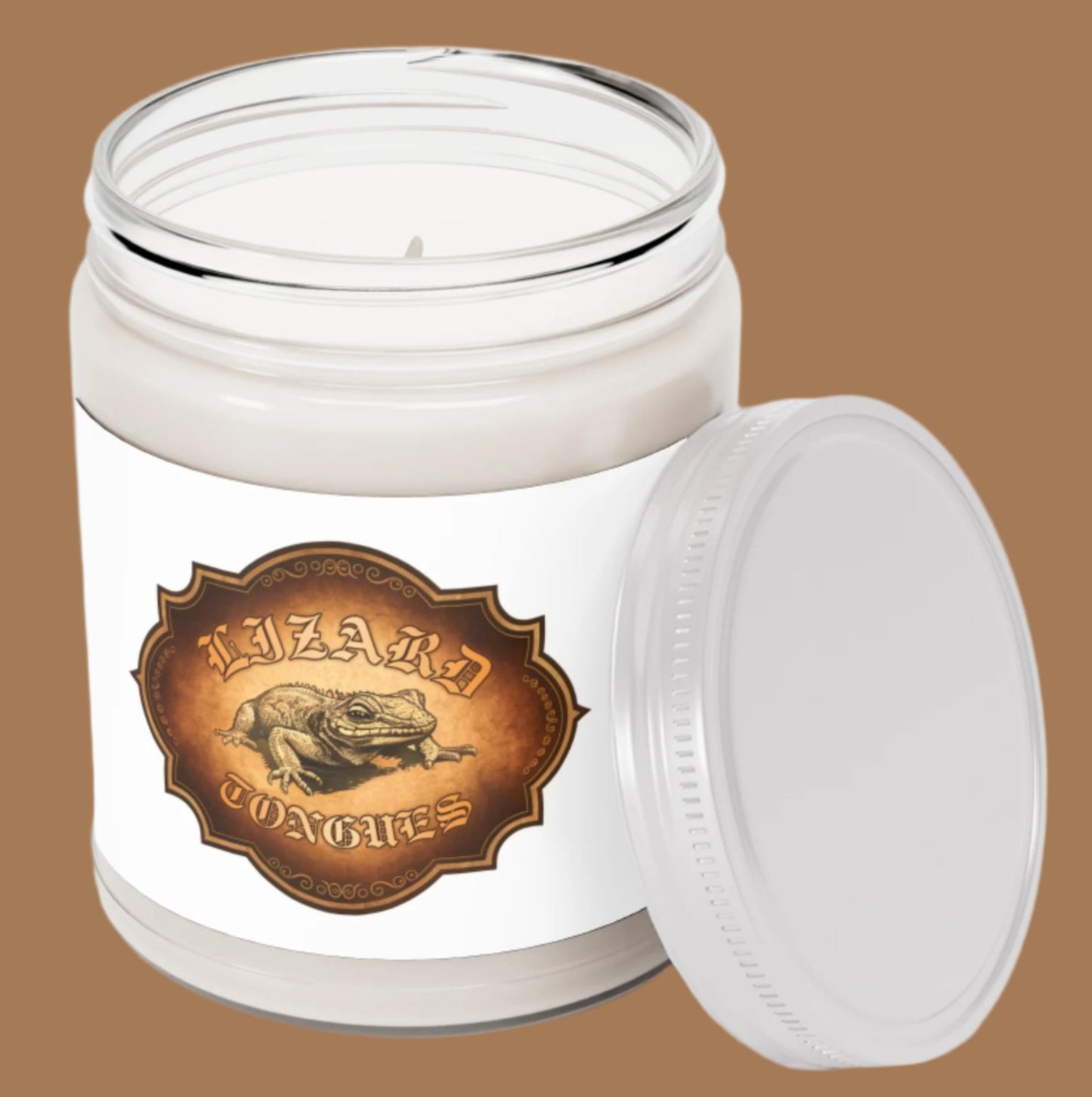 Candle, Jar, Lizard Tongue, Scented, Set
