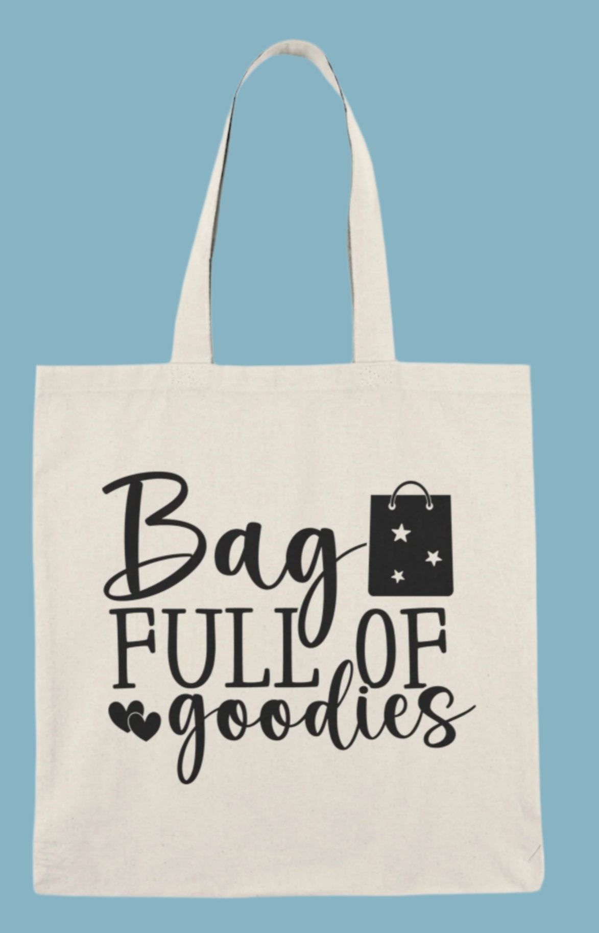 Shopping Bag, Canvas, Natural, Tote, Carry All