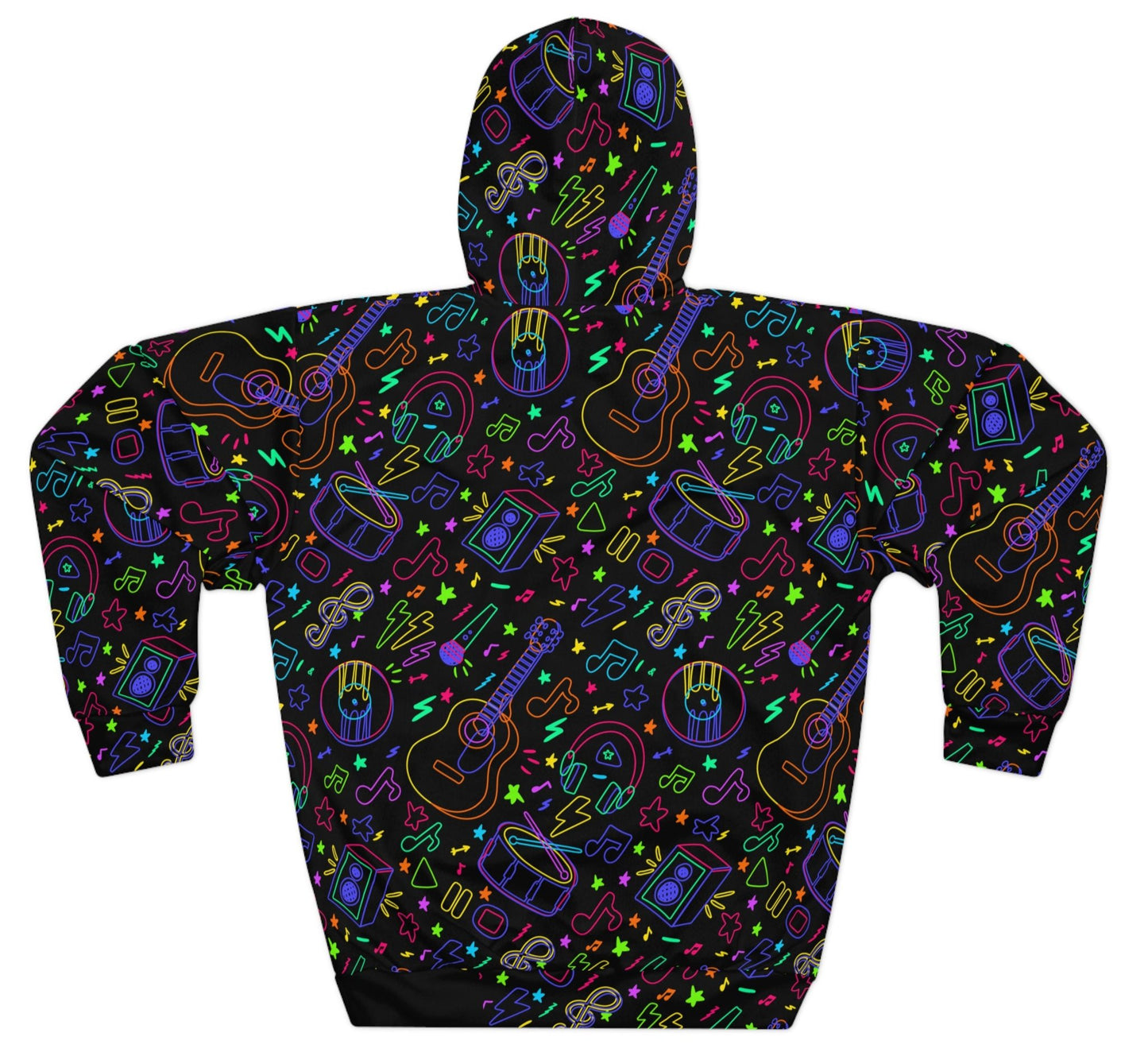 Full Print, Hoodie, Music, Hooded Sweatshirt