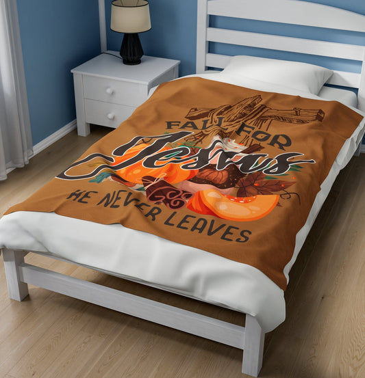 Throw, Autumn, Velveteen Plush, Blanket