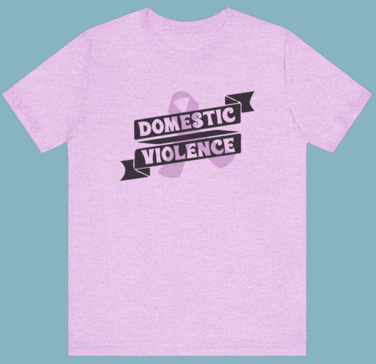 T-shirt, Awareness, Domestic Violence, Cotton Tee