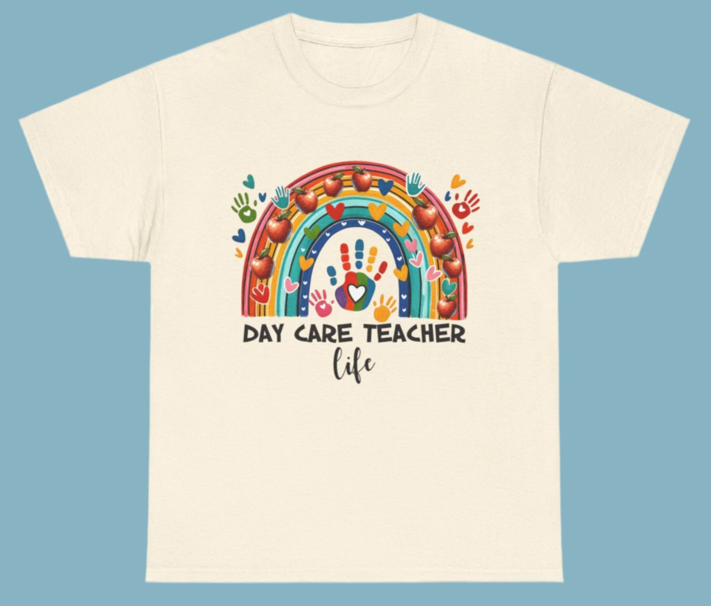 T-shirt, Teacher, Day Care, Cotton Tee