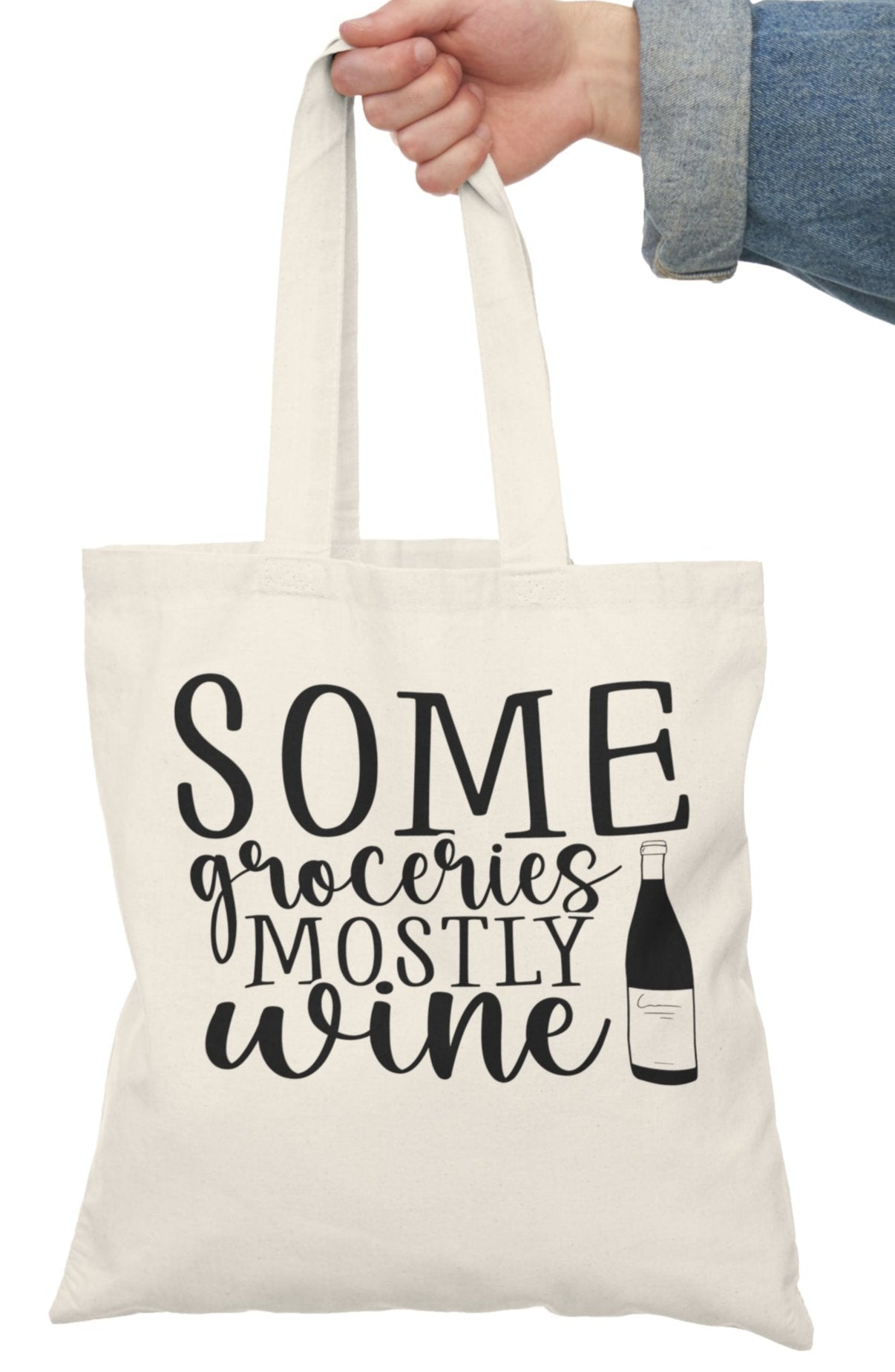 Shopping Bag, Canvas, Natural, Tote, Carry All