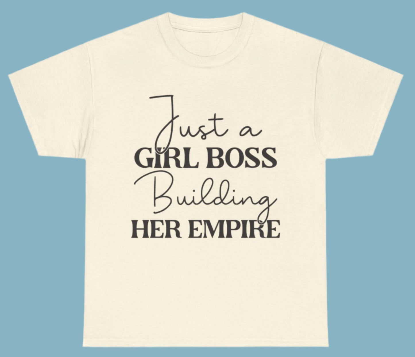 T-shirt, Boss Lady, Cotton Tee