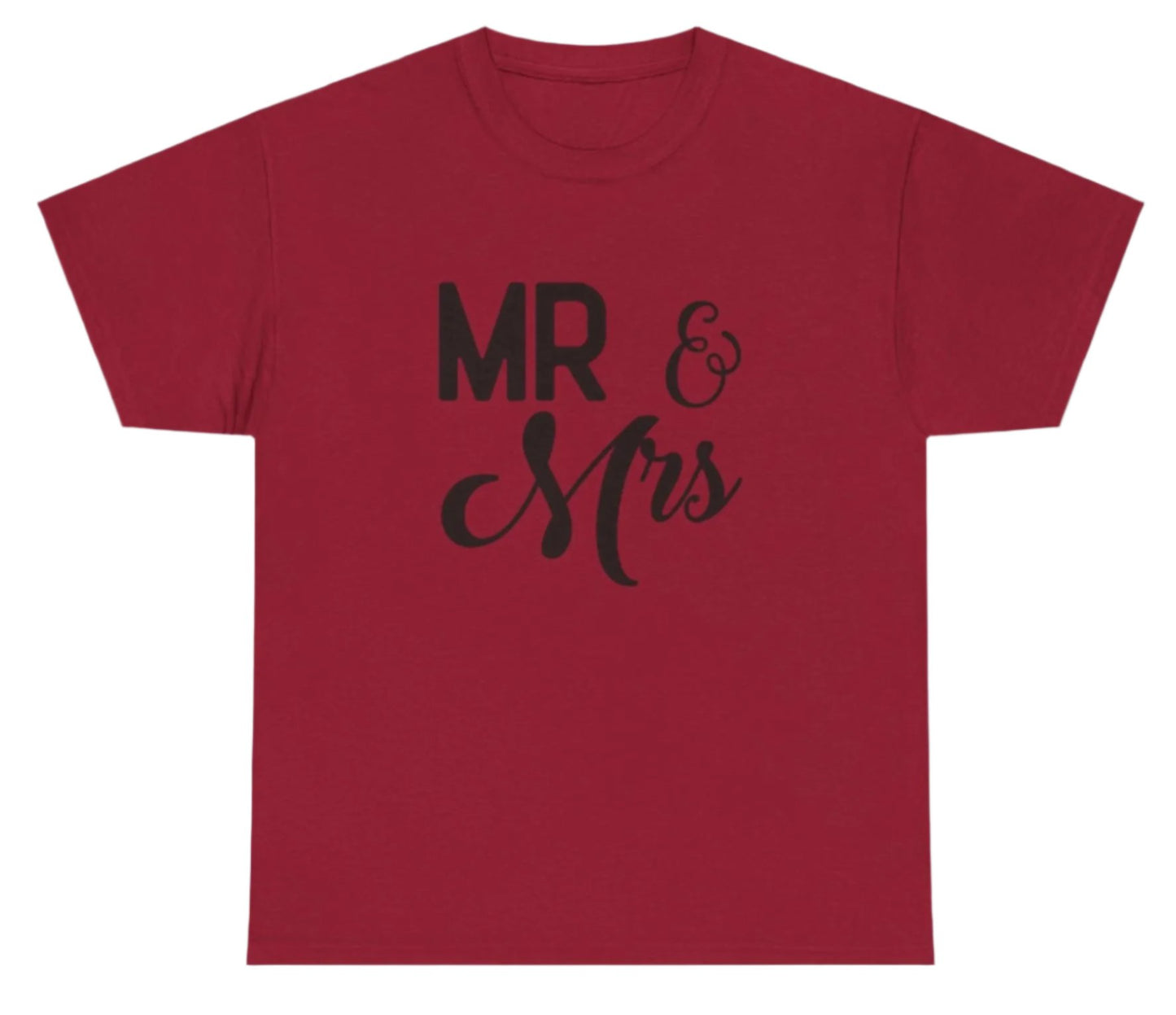 T-shirt, Mr. & Mrs., Cotton Tee