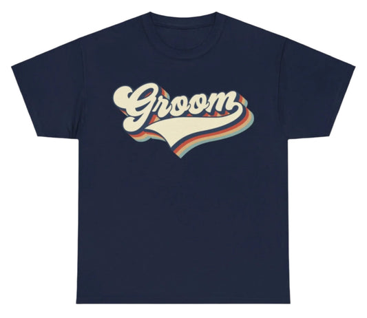 T-shirt, Groom, Cotton Tee