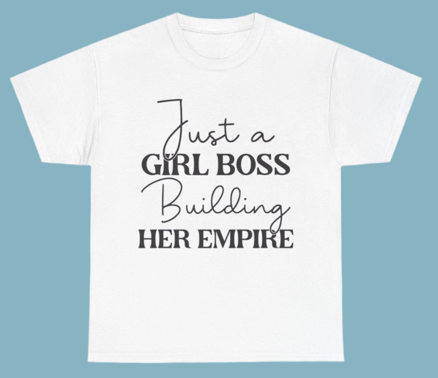 T-shirt, Boss Lady, Cotton Tee