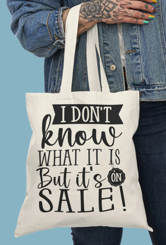 Shopping Bag, Canvas, Natural, Tote, Carry All