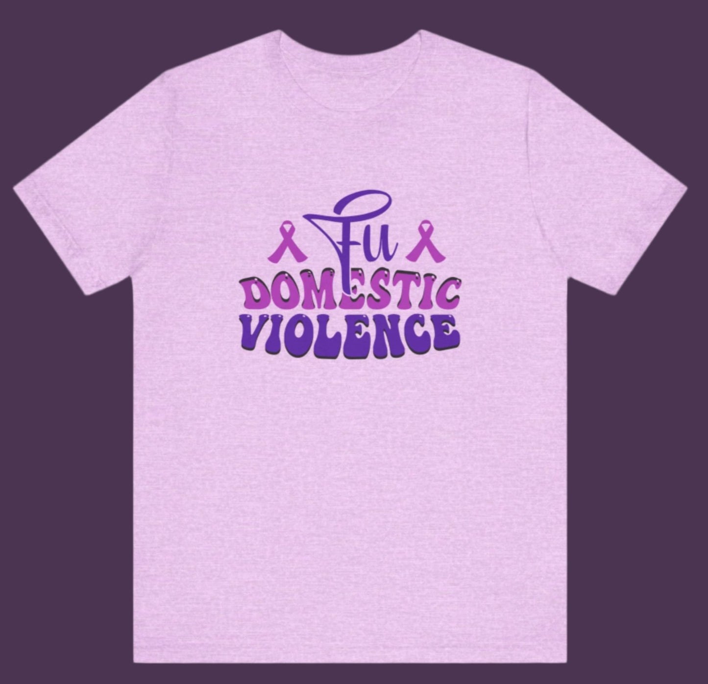 T-shirt, Awareness, Domestic Violence, Cotton Tee
