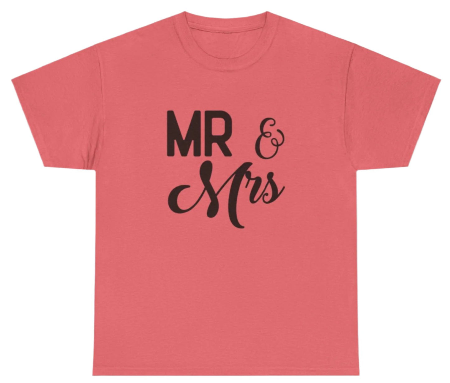 T-shirt, Mr. & Mrs., Cotton Tee