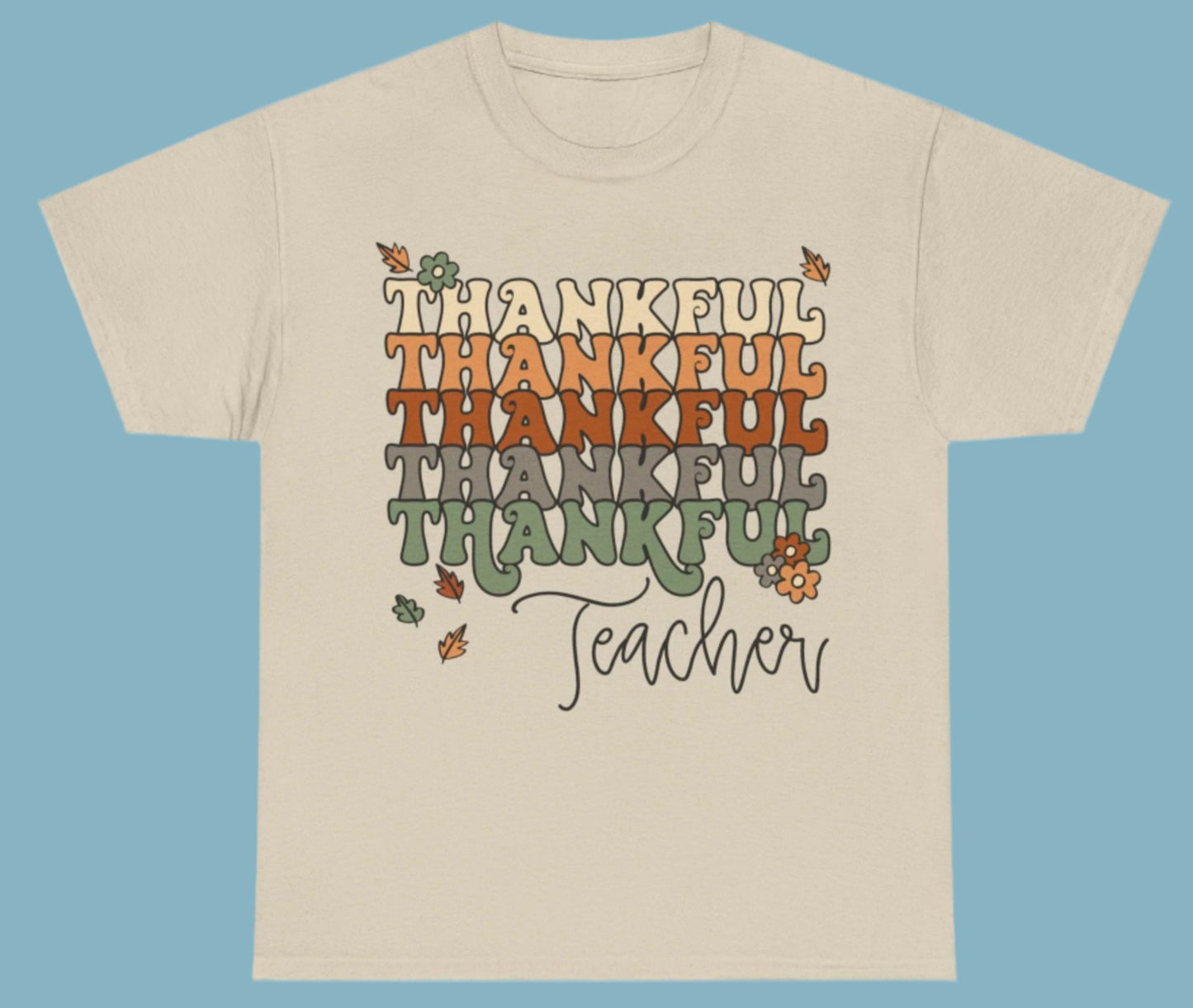 T-shirt, Thanksgiving,  Cotton Tee