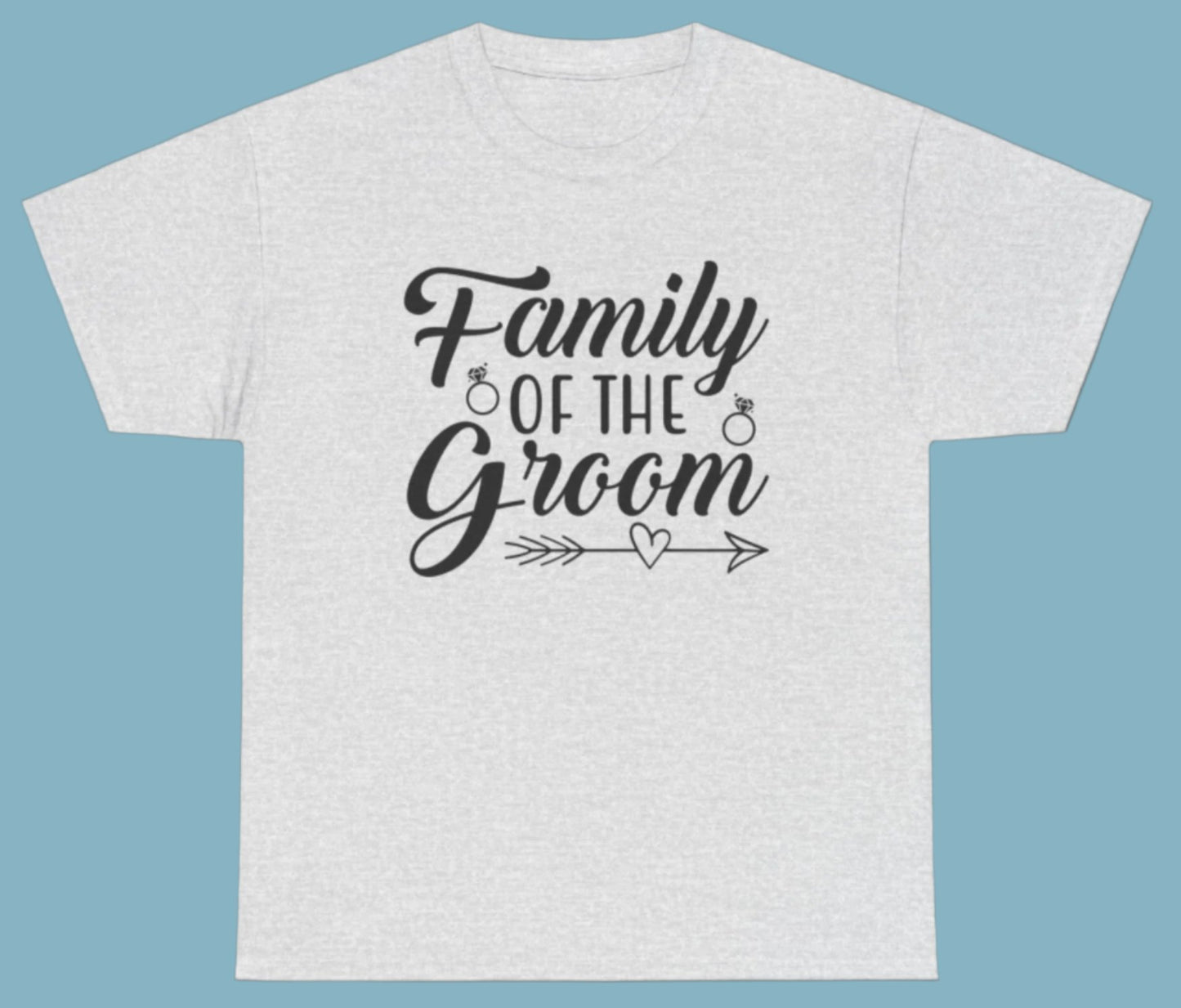 T-shirt, Groom's Family, Cotton Tee