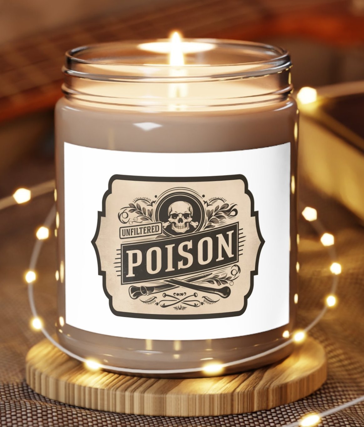 Candle, Jar, Poison, Scented, Set