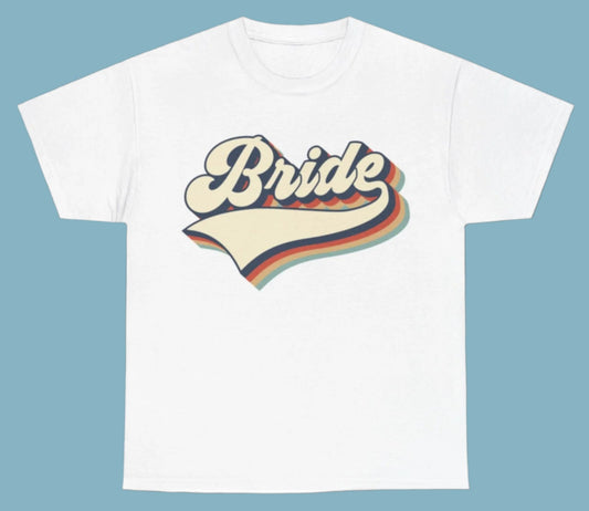 T-shirt, Bride, Cotton Tee