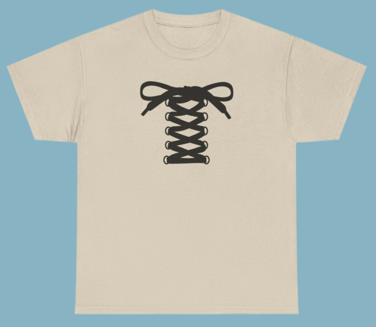 T-shirt, Laces, Cotton Tee