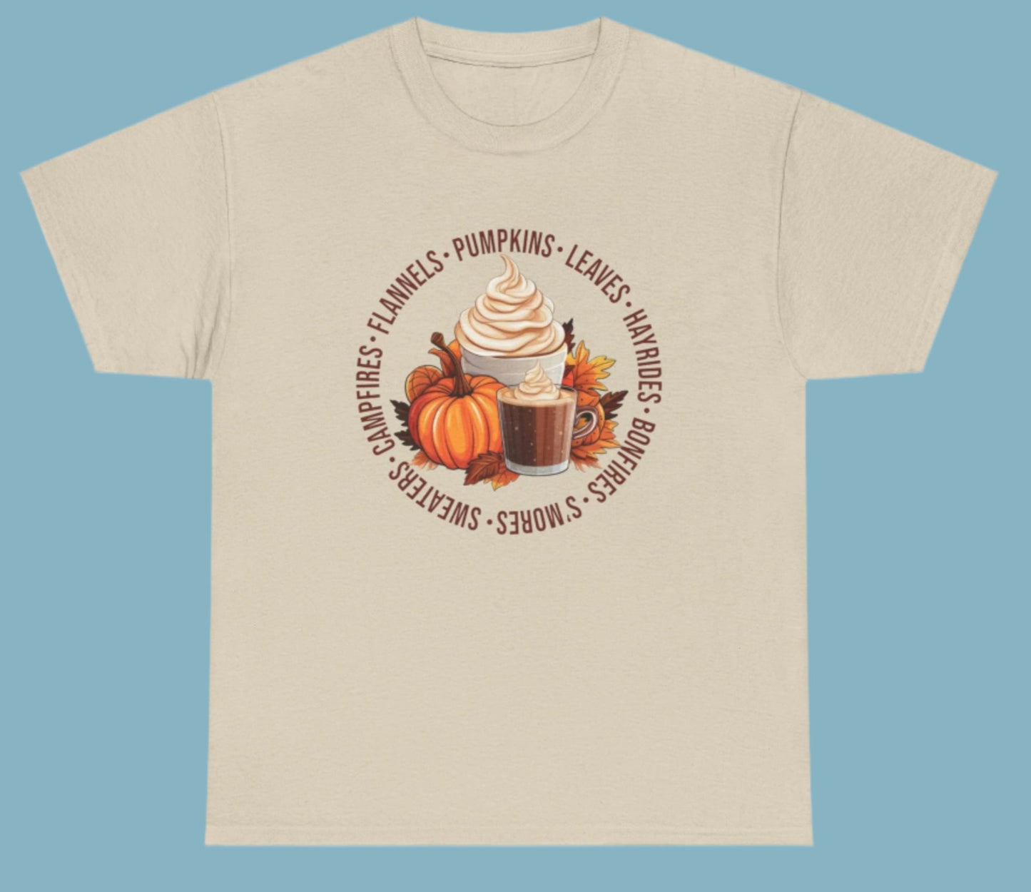T-shirt, Autumn, Fall, Cotton Tee