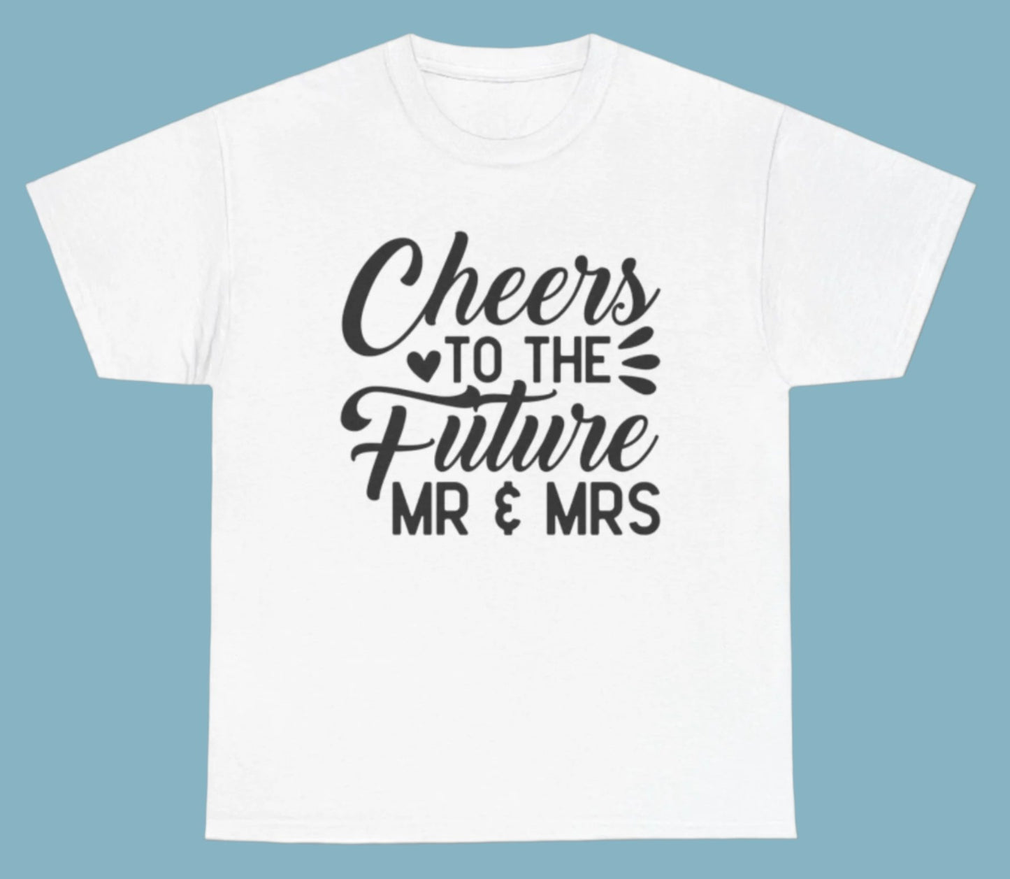 T-shirt, Mr. Mrs., Cotton Tee