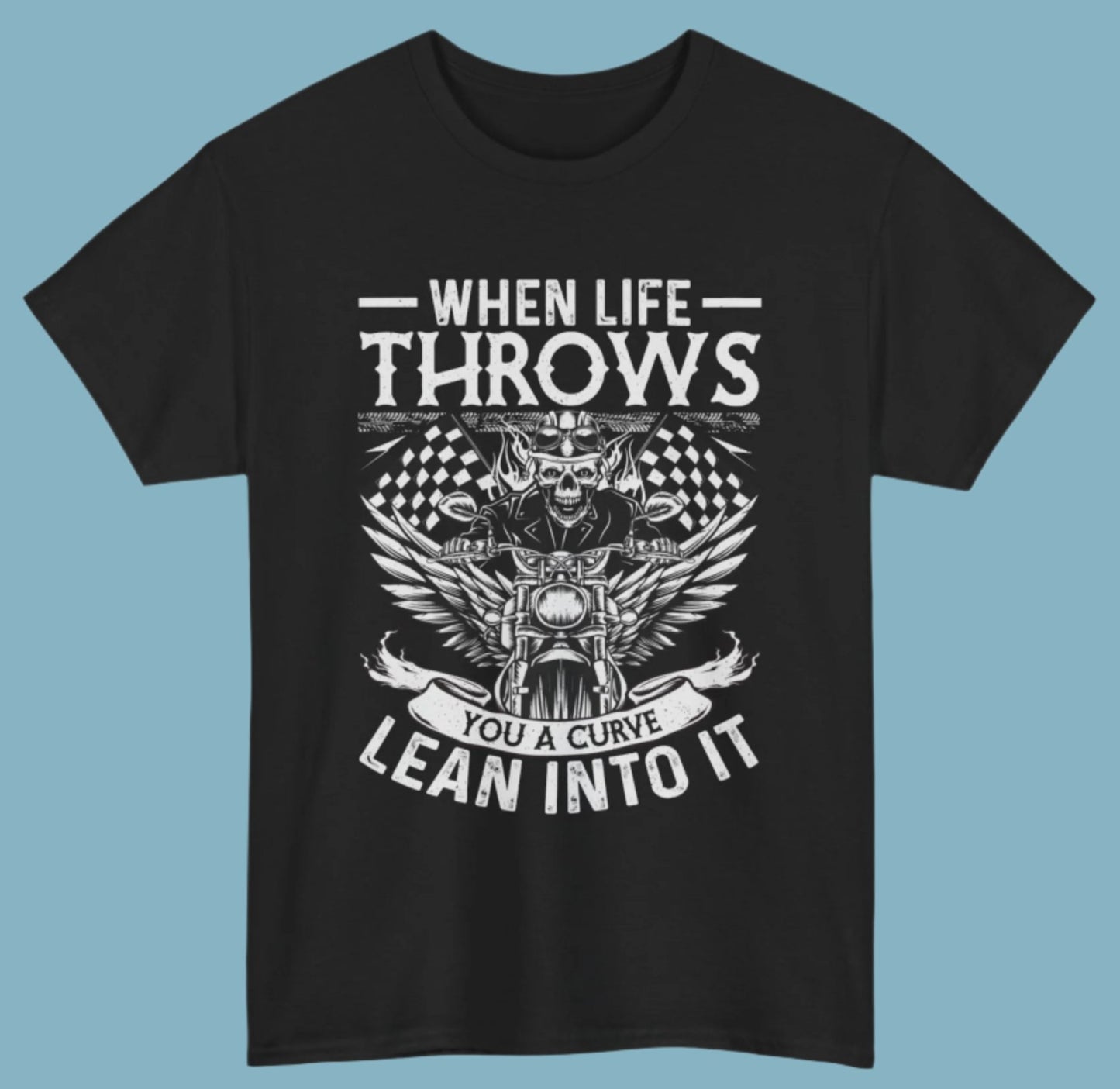 T-shirt, Biker, Cotton Tee