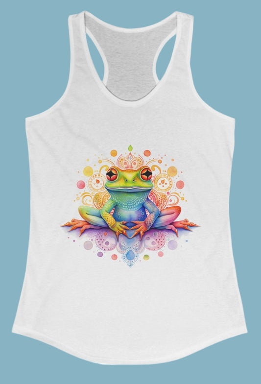 Tank Top, Frog, Racerback