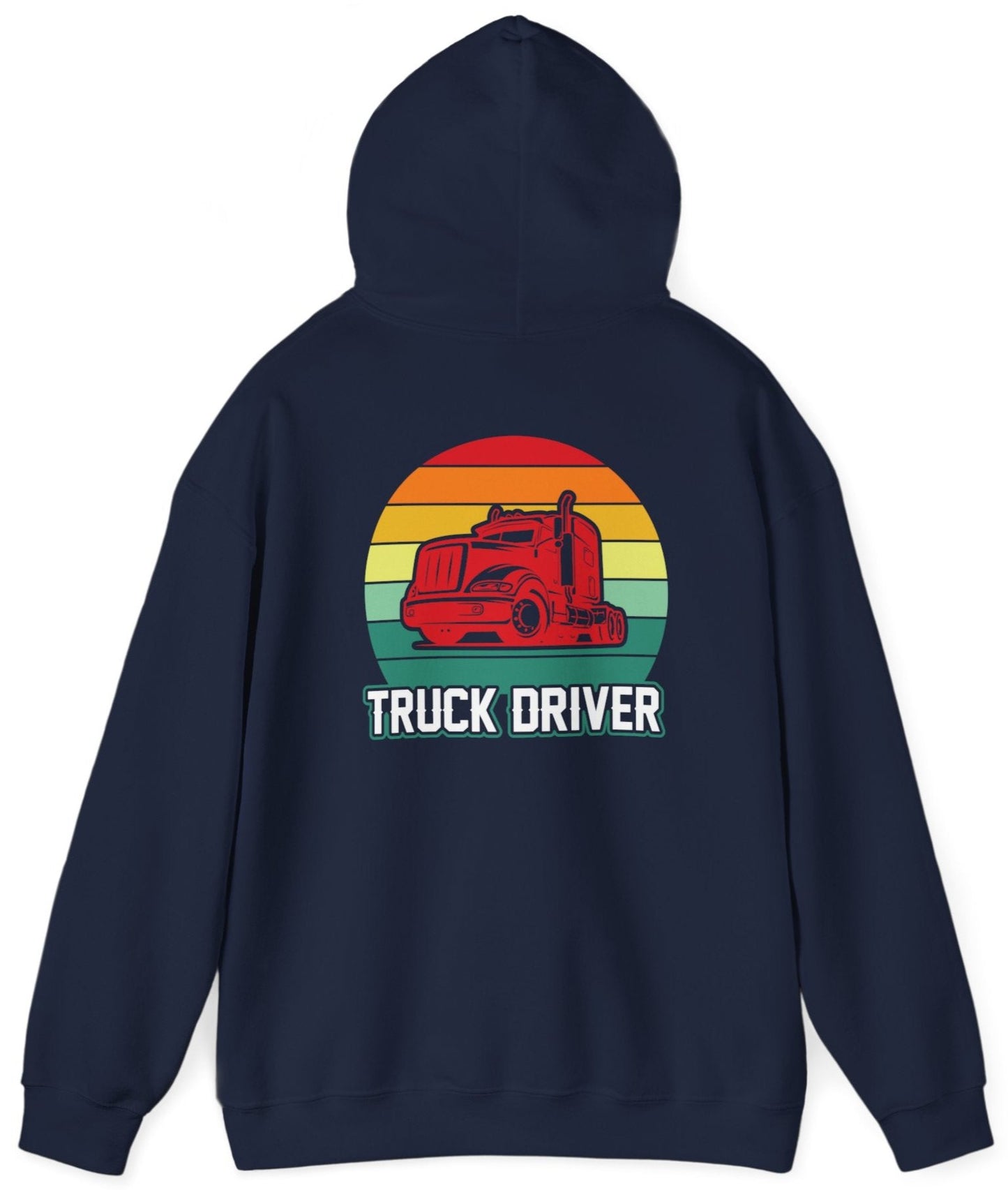 Hoodie, Trucker, Hooded Sweatshirt