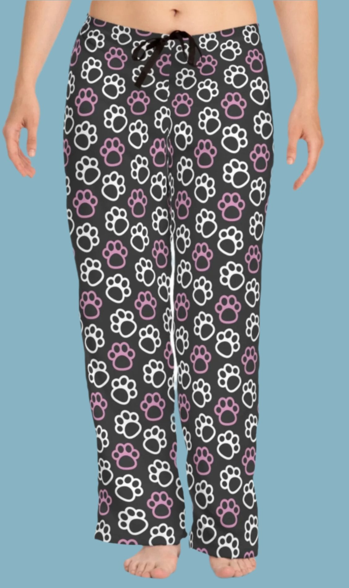 PJ Bottoms, Paw Prints, Pajama Pants