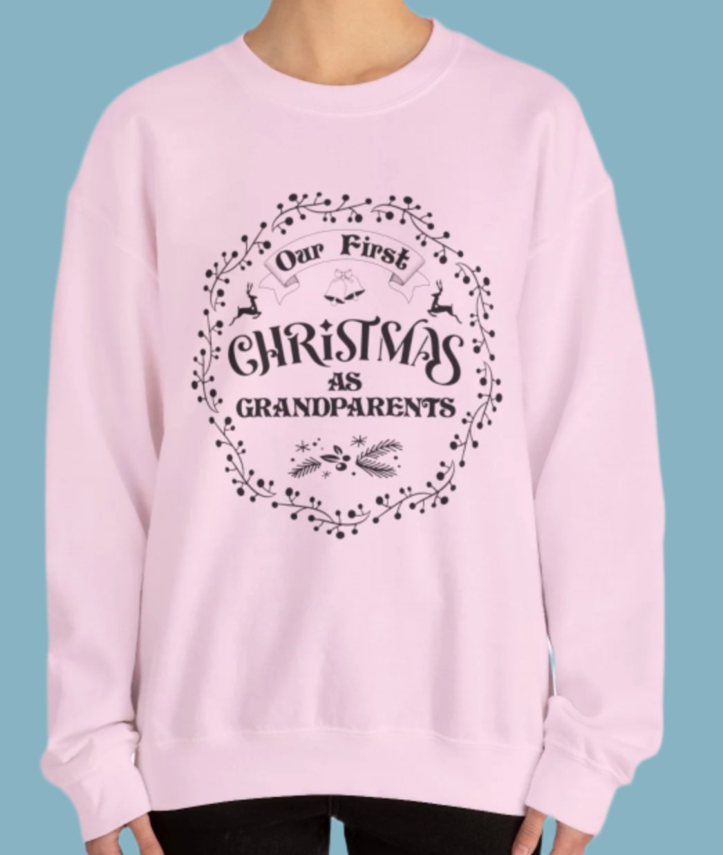 Sweater, Christmas, New Grandparents, Sweatshirt