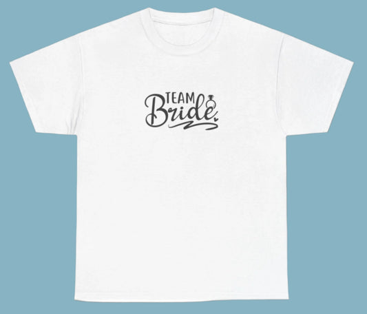 T-shirt, Bride, Cotton Tee