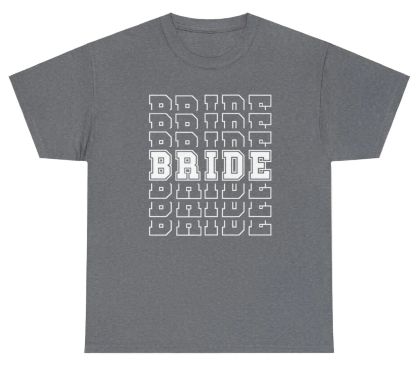 T-shirt, Bride, Cotton Tee