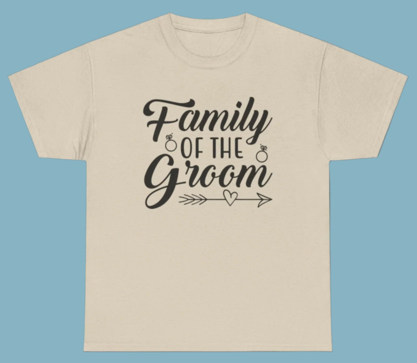 T-shirt, Groom's Family, Cotton Tee