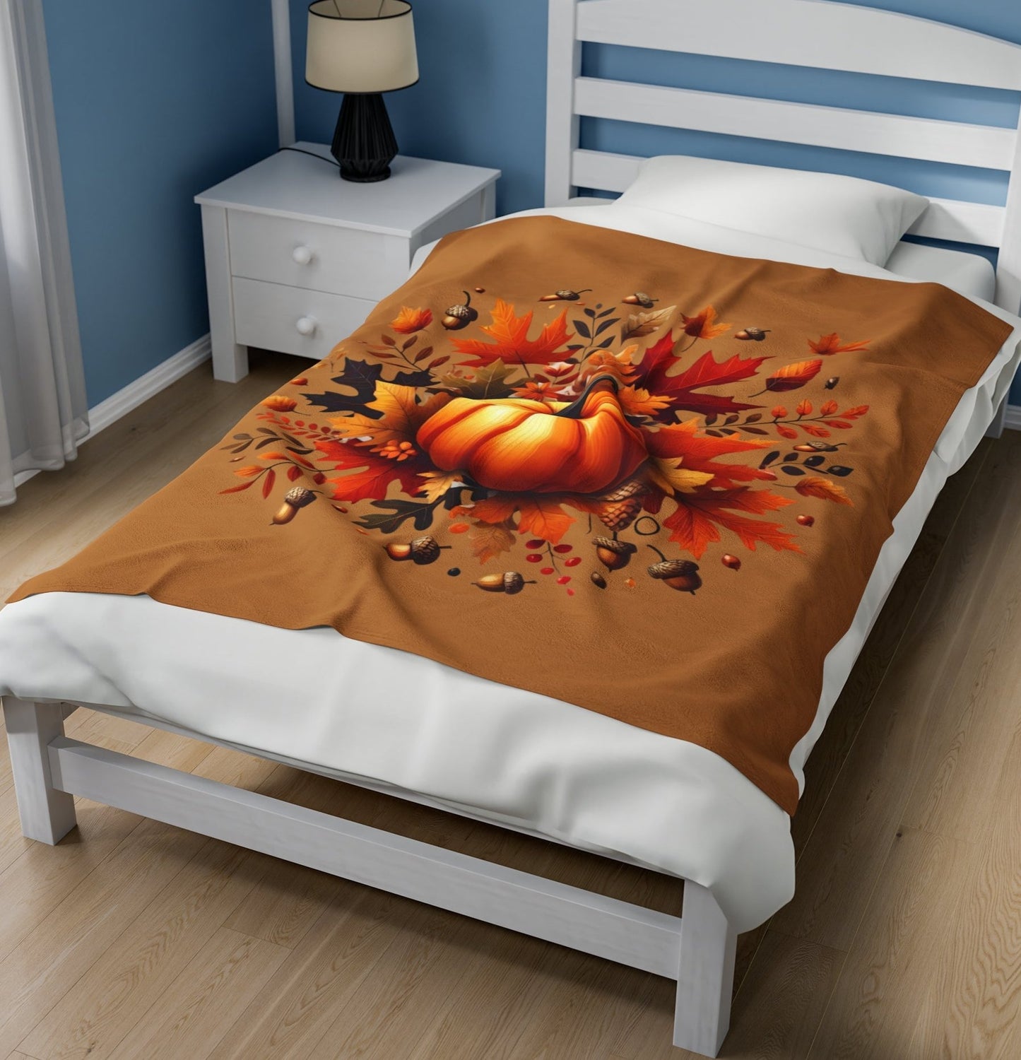 Throw, Autumn, Velveteen Plush, Blanket