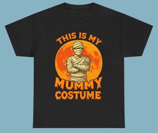 T-shirt, Hallowe'en, Mummy Costume, Cotton Tee