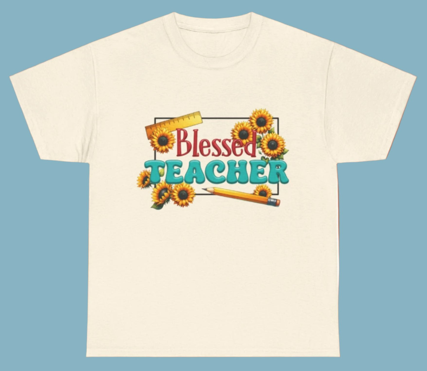 T-shirt, School, Teacher, Cotton Tee