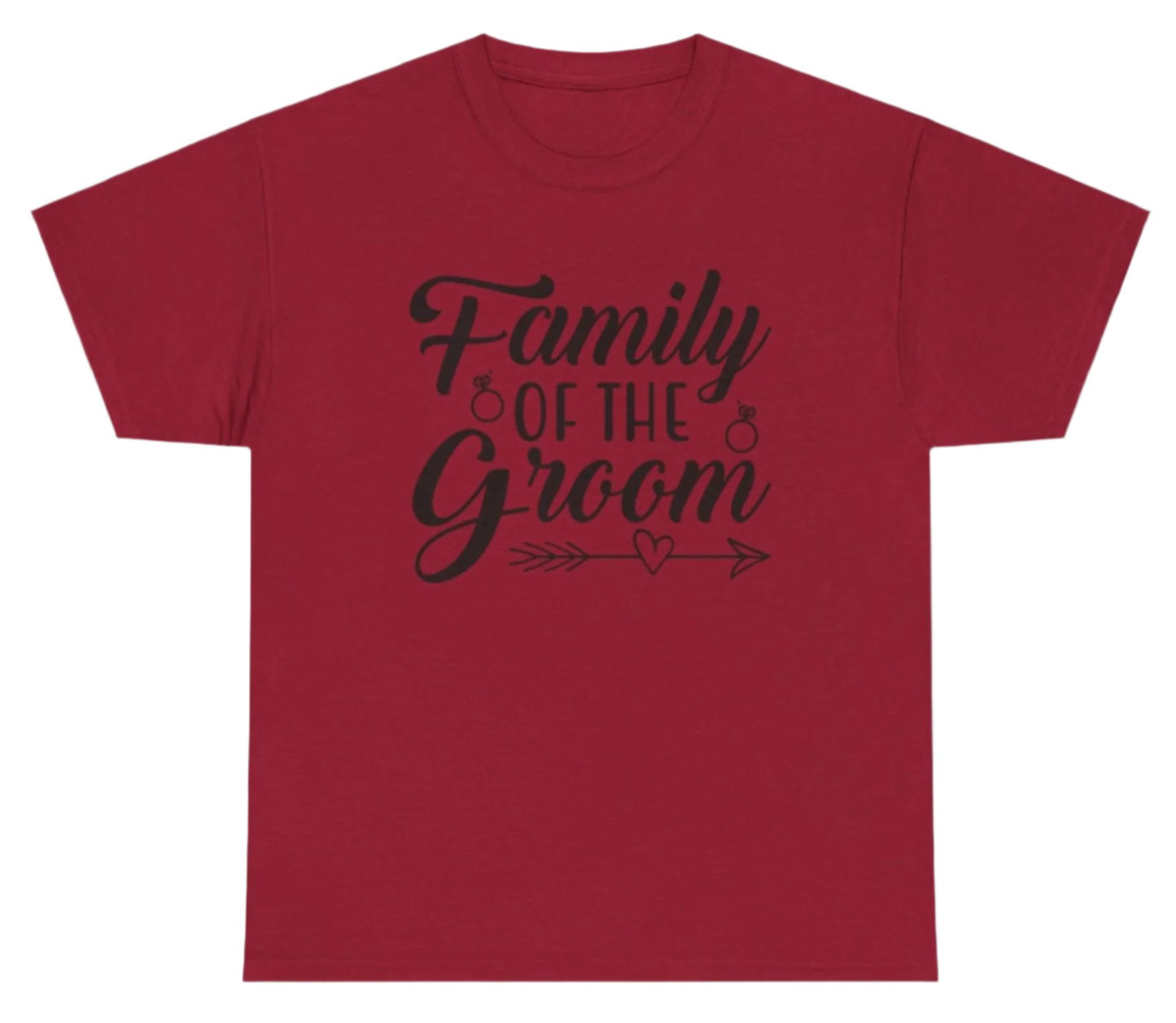 T-shirt, Groom's Family, Cotton Tee