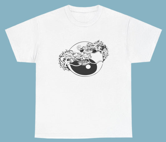 T-shirt, Dragon, Cotton Tee